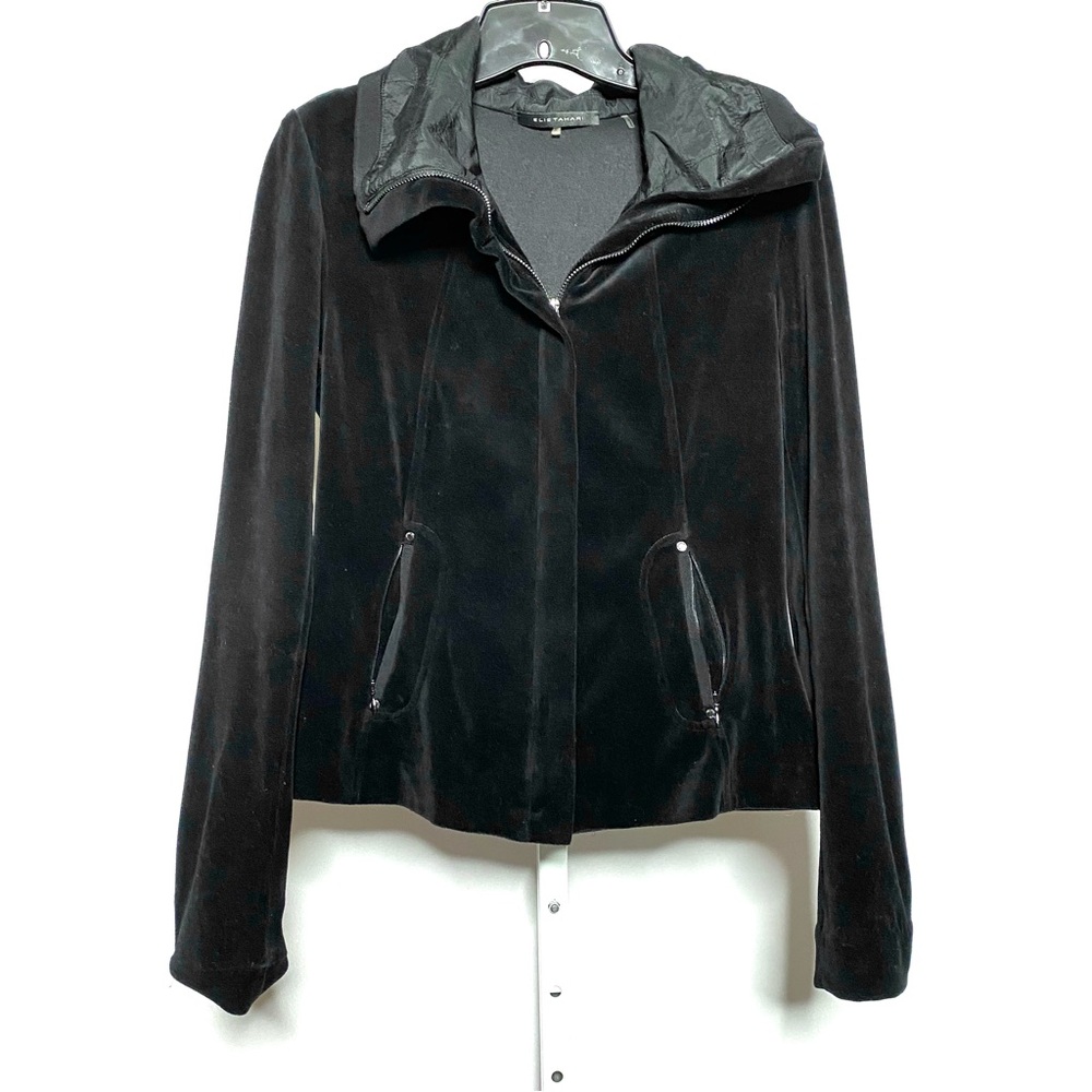 Elie Tahari Velvet Luxe Jacket • XS